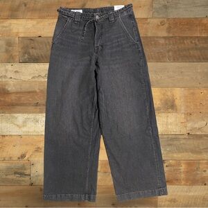 Zara Baggy Fit Light Black Denim Jeans Light Black 31